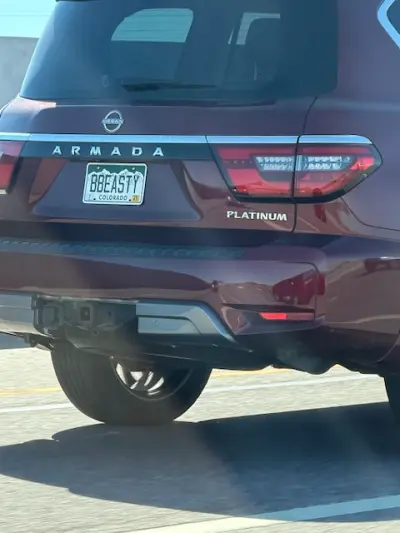 License plate