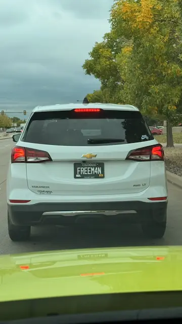 License plate
