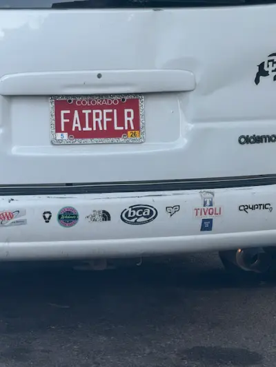 License plate