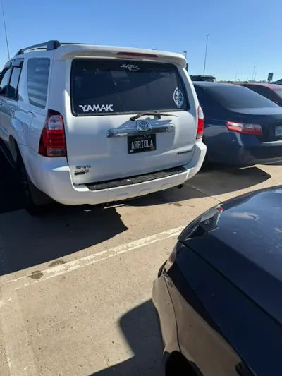 License plate