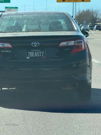 License plate