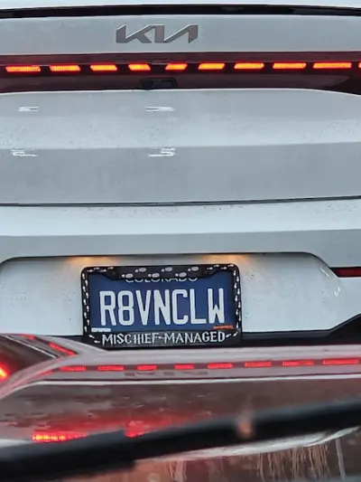 License plate