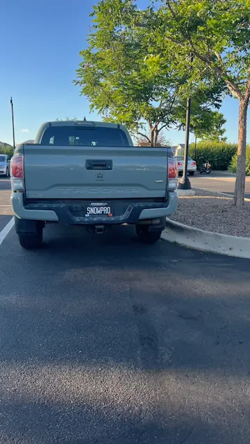 License plate