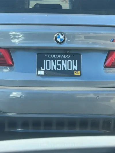 License plate