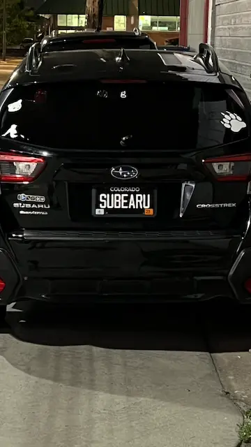 License plate
