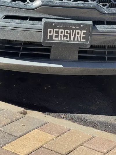 License plate