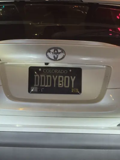 License plate
