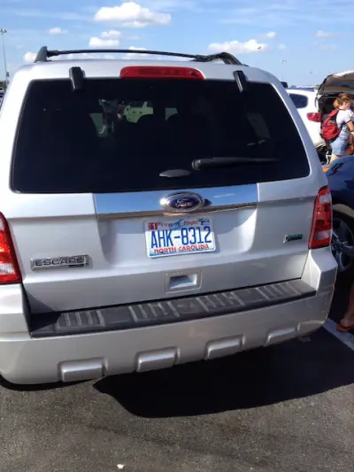 License plate