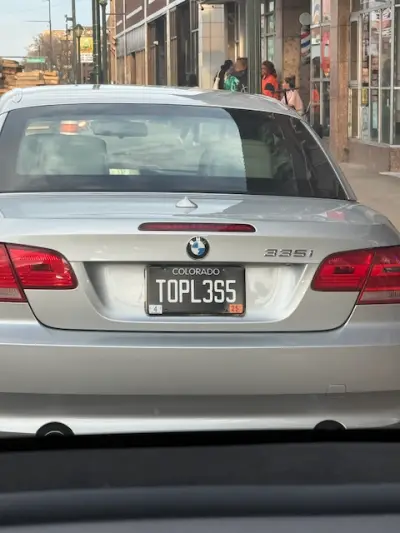 License plate