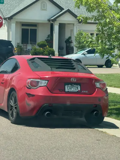 License plate