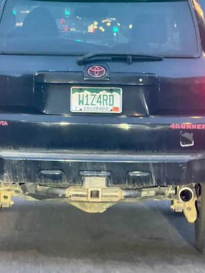 License plate